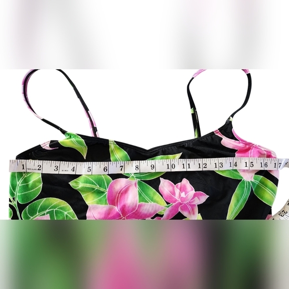 Vintage Sessa Swim Floral Tankini Top 14 Bottom 10 Women's Bikini Set - Picture 11 of 14